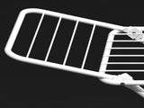 Upgrade Double Wing Floor Folding Drying Rack For Clothes Quilt Towel-White V1161-109759