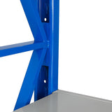 Centurion Standard 2 Bay 1.5M Wide Long-Span Garage Shelving 400kg LS-100-2