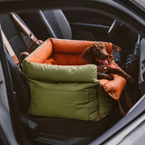Green Blue Black car dog seat, dog travel, pet car accessories, dog safety in car, Australian pet V1106-136-GRE-35067