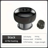 Smart Cupping Massager Wireless & Portable/One-Button Pressure Release/12-Level Red Light Heat V1232-BGAMQ002