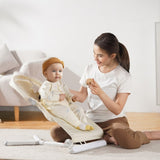 VEVOR Baby Bouncer Folding Bouncer Seat Chair for Babies 0-9 Months with Toy Bar V952-YEYYQZCKDJYWED1X5V0