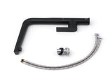 WELS Matte Black Round Kitchen Mixer Sink Tap Swivel Laundry Faucet Spout NEW V1233-KRF501B