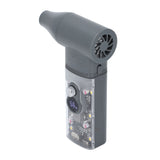 Electric Air Duster 100000RPM 10W Portable Rechargeable Desktop Handheld Jet Dry Blower with LED V1294-YM0901-3111240132211