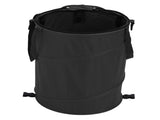 Camping Trash Can with Zippered Lid 24 Gallons Large Capacity Foldable Portable Garden Garbage V1294-YM0901-3111240240811