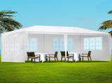 Instahut Gazebo 3x6m Marquee Wedding Party Tent Outdoor Camping Side Wall Canopy 4 Panel White GAZEBO-WED-C-FG-3X6-4W-WH