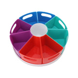 Desk Storage Box 360 Degree Rotating Removable Bins Pen Holder Desktop Stationery Organizer for Pens V1294-YM0901-3117230142711