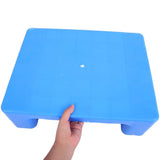 Wear Resistant Blue Plastic Pallet for Basement and Supermarket Storage with Ventilation V1192-AZ-W-28370