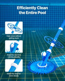 VEVOR Suction Pool Cleaner Vacuum Cleaner 12 Hoses for In/Above-ground Pool V952-XSYCQJQXPS33OBSEZV0
