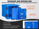 Insulated Food Pan Carrier, 90L Hot Box for Catering, Food Box Carrier with Double Buckles, Front V952-SPBWXLSLLDPE2ZZ3JV0