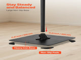 Projector Stand, Projector Floor Stand with Adjustable Height 770 to 1610mm, 360&deg Horizontal V952-LDSTYYZJ187LNN12E001V0
