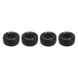 1/10 RC Car Tires RC Car Tires, 4Pcs 1/10 RC Wheels Tires for Stable Driving V1369-AZ3-W-16126