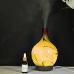 Essential Oil Aroma Diffuser - 100ml Glass Marble Aromatherapy Mist Humidifier V238-SUPDZ-32977627578448