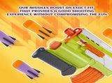 Missile Filled Foam Rocket Launcher Compatible for Nerf N-Strike Elite Series 10pcs,purple V1259-DP01-A-623