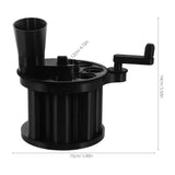 Office Coin Sorting Machine Black Manual Coin Counter with High Speed Accurate Counting V1369-AZ3-W-14601