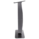 120cm Acrylic Podium Stand Black V63-931381