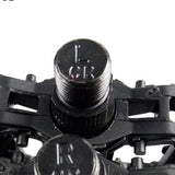 Masteelf 1 Pair of Pedals Anti-slip Plastic Grain Large Treadle Universal Road Bike Pedals V1189-LWWAL-20260327-03571