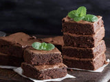 2 Pack 12 Cavity Brownie and Muffin Pans, Non Stick Carbon Steel Bakeware for Mini Cakes, Brownies, V1189-LC-AMZ-00082
