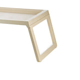 Laptop Bed Desk PP Folding Simple Downward Grooved Design Lap Desk Bed Table with Charging Hole for V1294-YM0716-3116220007013
