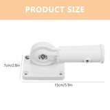 SWETRACE 2Pcs Adjustable Flag Pole Clamp for Truck and Outdoor Use 15x7cm V1189-LWWAL-20260327-03676