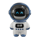 Cute Speaker Bluetooth Speaker, Intelligent AI Chip Music Speaker for Home White V1369-AZ3-W-16043