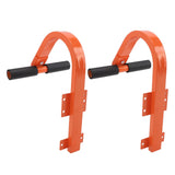 2Pack Ladder Stabilizer Roof Hook with Wheels Steel Strong Grip Easy Install Portable Ladder V1294-YM0901-3114230168811