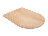 Wooden Bread Tray Natural Safe Multifunction Bread Dessert Tray for Home KitchenOval V1294-YM0715-3116210071011