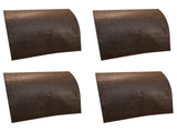 4X Non-Slip Faux Leather Headrest Protector for Recliner Chair,Headrest Cover Coffee Color V1369-AZ3-W-09294