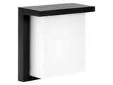 LED 8" Outdoor Wall Light, Front Door House Sconce Waterproof 18W Exterior Patio Lighting V1192-AZ-W-3659
