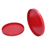 2Pcs/Set Red Round Tray Tea Cup Fruit Dessert Plate Serving Tray for Hotel Restaurant Home V1294-YM0901-3118210229211