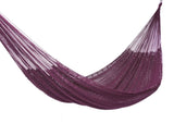 Outdoor undercover cotton Mayan Legacy hammock King size Maroon V97-TKMAROON