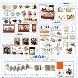 Dollhouse Miniature with Furniture Kit Plus Dust Proof and Music Movement - Rosa Garden Tea V178-13578