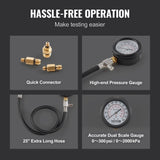 Compression Tester Adapter Kit, 9 Pcs Automotive Engine Cylinder Leak Down Compression Test, V952-QCQGYLCSYQY0XJV75V0