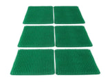 6 Pcs Chicken Nesting Box Pads PE Chicken Nesting Pads for Coop Chicken Egg Laying Accessory Green V1294-YM0706-3111230177312