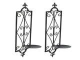 2pcs Wall Sconce Candle Holder Hanging Iron Wall Candle Sconce Holder Wall Decorations for Living V1294-YM0703-3115230035111