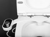 Dual Nozzle Single Cold Water Toilet Bidet Sprayer NonElectric Toilet Attachment for Bathroom V1294-YM0901-3112200040411