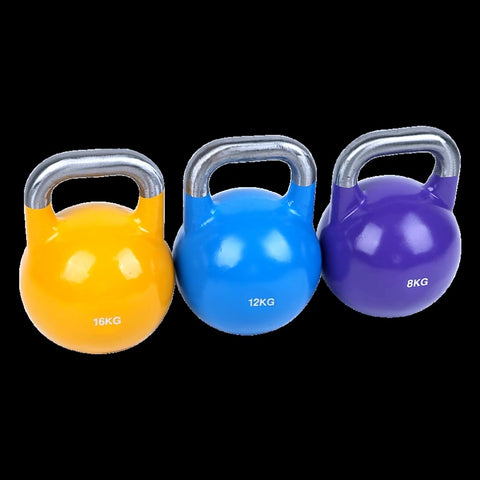 8KG, 12KG, 16KG Pro-Grade Steel KettleBell Set V63-782545