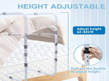 Blanket Lifter Bar 62-82cm Height Adjustable Feet Tent Steel Bed Cradle Max Load 136kg with 4 Clips V985-BLANKETLIFTERBAR