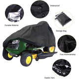 Waterproof Riding Lawn Mower Cover UV Protection for Garden Tractor, XL, 183 x 137 x 117cm V1237-ZY-528-207