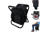 Portable Cooler Stool Multi-Function Folding Fishing Chair - Black V1308-DSZKI-898-3