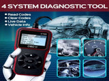 Automobile OBD2 Fault Diagnosis Instrument, engine fault code Reader, suitable for all OBD II models V1105-YAOBD-01