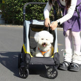 Dog Stroller Foldable Pet Travel Cart M Size V178-66840