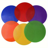 12Pcs Football Training Auxiliary Marker Disc Mat Game Sport Teach Tool V1308-DSZKI-959