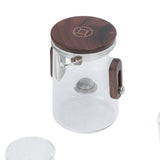 Glass Teapot with Strainer 330ml Magnetic Filtration Pot Water Separation Glass Teapot with 3 Cups V1294-YM0901-3118250017911