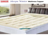 Ramesses 1200GSM Sherpa Winter Mattress Topper King Single V442-KIT-MATTRESST-1600GSMSHERPA-WHITE-KS