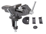 Bench Vise 360 Degree Rotating Cast Steel Small Clamp On Table Vise for Woodworking Jewelry Making V1294-YM0717-3114220068211