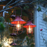 2PS Retro Metal Solar Light Weatherproof, Ambiance Light for Garden & Camping, Wire-Free & Portable V1385-TYGD-WU-924-007