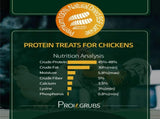PROILGRUBS 10 LBS All Natural Dried Black Soldier Fly Larvae Treats- Non-GMO-Dried Grubs for V1386-B09XQH64RH