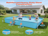 Frame Above Ground Swimming Pool, 3 x 2 x 0.762 m Rectangular Steel Metal Frame, Large Rectangle V952-KJYYC10FT6FTP9KKK001V0