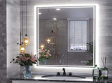 LED Anti-Fog Wall-Mounted Bathroom Mirror V767-XMR-C28-166-AU