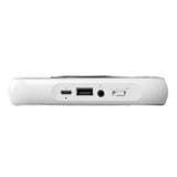 Portable Bluetooth CD Player Supports USB /Wired Playback Rechargeable Walkman White V1263-JX-7002-1